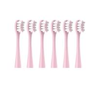 eufeifeiegds Toothbrushes Head Suitable for All Models of Electric Toothbrushes Independent Vacuum Packaging(6pcs AngularPink)