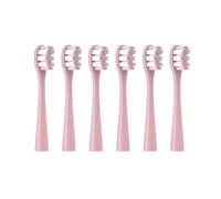 eufeifeiegds Toothbrushes Head Suitable for All Models of Electric Toothbrushes Independent Vacuum Packaging(6pcs Pink)