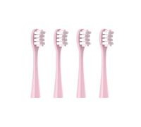 eufeifeiegds Toothbrushes Head Suitable for All Models of Electric Toothbrushes Independent Vacuum Packaging(4pcs AngularPink)