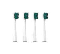 eufeifeiegds Toothbrushes Head Suitable for All Models of Electric Toothbrushes Independent Vacuum Packaging(4pcs BlackishGreen)
