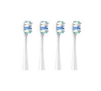 eufeifeiegds Toothbrushes Head Suitable for All Models of Electric Toothbrushes Independent Vacuum Packaging(4pcs AngularWhite)
