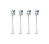 eufeifeiegds Toothbrushes Head Suitable for All Models of Electric Toothbrushes Independent Vacuum Packaging(4pcs GrayBlue)