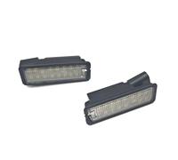 EUFTDWL Lamps For VW For GTI For Golf MK4 5 6 7 B7 CC For Scirocco P2N8 12V LED Rear Car Number License Plate Light Tag Light Lamp 2piece Number Plate Light Lamp