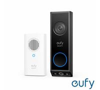 eufy 2K Video Doorbell E340 8GB Local Storage with Chime Battery or Wire Powered