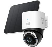 Eufy 4G LTE Cam S330 4K Solar Wireless Camera Pan & Tilt AI Tracking - White