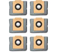 eufy 6-Pack Large Capacity Dust Bags Compatible with X10 Pro Omni Robot Vacuum and X8 Pro with Self-Empty Station