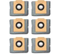 eufy 6-Pack Large Capacity Dust Bags Compatible with X10 Pro Omni Robot Vacuum and X8 Pro with Self-Empty Station