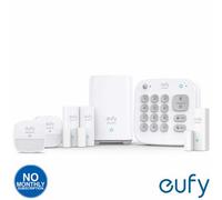 Eufy 7 Piece Alarm Bundle With Homebase 2 Local Device Storage Motion & Entry Sensors, Keypad Control, App Alerts No Monthly Fees