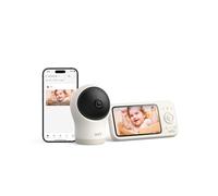 eufy Baby Monitor C10 with 2K HD Camera, 4.5" 480p Display, 4× Zoom, Pan-Tilt, Night Vision, Hybrid Wi-Fi & No Wi-Fi Connection, 12 H Battery, Motion, Cry, Noises, Temperature Alters, 2-Way Talk, VOX