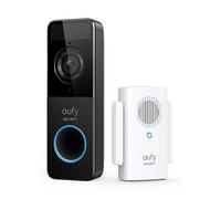 Eufy Battery Video Doorbell Slim 1080P Black Black