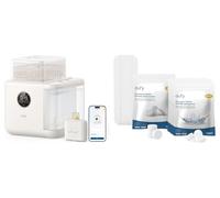 eufy Bottle Washer S1 Pro, Steriliser and Dryer, 100deg C Steam Sterilisation & 6-Month Cleaning Kit for eufy Bottle Washer, with Detergent Tablets (180 Pcs) (Bundle)