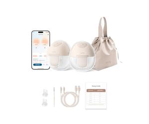 eufy Breast Pump E10, Wearable Breast Pump, Electric Hands-Free with App-Controlled Smart Rhythm Hospital-Grade Suction Portable Design Leak-Proof and Ultra-Quiet Performance