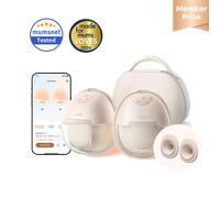 eufy Breast Pump S1 Pro + 24mm Double-Sealed Flange (2-pack)