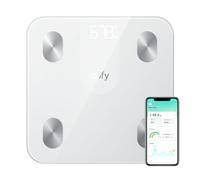 eufy by Anker Smart Scale A1 Compact Digital Scale with Bluetooth, with 12 Measurements, Weight/Body Fat/BMI, Fitness Body Composition Analysis, lbs/kg -White