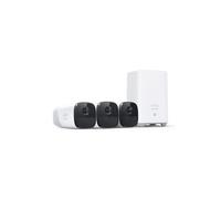 eufy Cam 2 Pro 3+1kit T88523D2 Surveillance Camera, White, Black, 2.35 kg