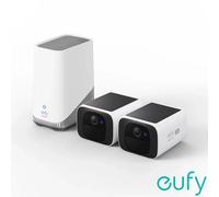 Eufy Compact 2K Solar Security Camera With Homebase S380, Facial Recognition, Human Detection & Local Storage No Monthly Fees