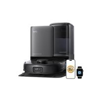 eufy E25 Omni Robot Vacuum Cleaner with Mop, HydroJet System, 20,000 Pa Turbo Powerful Suction, Zero Tangling, Corner-to-Edge Deep Cleaning and Mop Lifting, with Auto All-In-One Station