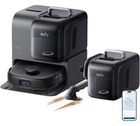 eufy E28 Omni Robot Vacuum Cleaner with Mop, HydroJet System, Portable Deep Cleaner for Carpet, Spot Cleaner, 20,000 Pa Turbo Suction, Zero Tangling, Corner-to-Edge Deep Cleaning, All-In-One Station