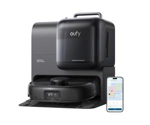 eufy E28 Omni Robot Vacuum Cleaner with Mop, HydroJet System, Portable Deep Cleaner for Carpet, Spot Cleaner, 20,000 Pa Turbo Suction, Zero Tangling, Corner-to-Edge Deep Cleaning, All-In-One Station