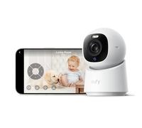 eufy E30 Indoor Camera, Latest Generation 4K UHD Security Camera, Pet/Dog/Baby Camera with Phone App, Color Night Vision, Auto Human/Pet Tracking