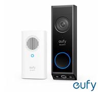 eufy E340 2K Dual Cameras Smart Video Doorbell with Chime - No Monthly