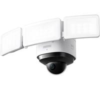 Eufy Floodlight Cam 2 Pro 2K 360° Pan, Tilt 3000 Lumens AI Tracking Hardwired - White