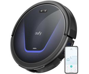 eufy G50 Robot Vacuum Cleaner with 4,000 Pa Strong Suction, Pro-Detangle Comb, Roller Brush, Automatic Charging, Quiet, Work with Alexa, BoostIQ, Ideal for Pet Hair, Hard Floors, Carpet