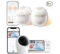 eufy Heated Wearable Breast Pump E20 & Security Baby Monitor (Bundle)