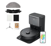 eufy L60 Hybrid Robot Vacuum with Self Empty Station black