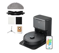 EUFY L60 Hybrid SES Robot Vacuum Cleaner - Black, Black