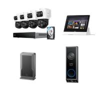 eufy NVR Security System S4 Max + Display+ Wi-Fi Module Adapter + Video Doorbell E340