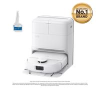 eufy Omni C28 Robot Vacuum (White) and Mop with eufy Floor Cleaning Solution
