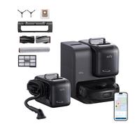 eufy E28 Omni Robot Vacuum Cleaner with Mop, HydroJet System, Portable Deep Cleaner for Carpet, Spot Cleaner, 20,000 Pa Turbo Suction, Zero Tangling, Corner-to-Edge Deep Cleaning, All-In-One Station