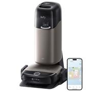 EUFY Omni S2 Robot Vacuum Cleaner & All-in-One Station - Black, Black