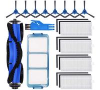 Eufy Replacement Parts 19 Pack (8 Filters, 8 Side Brushes, 1 Main Brush, 1 Primary Filter) for RoboVac 11S, 30, 30C, 15C, 15T, 12, 35C Robotic Vacuum Cleaners