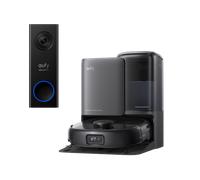 eufy Robot Vacuum Omni E25 + Video Doorbell E340 Black