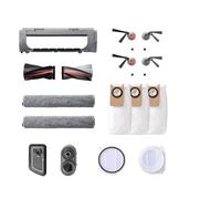 eufy S2 Replacement Accessory Kit, 2 Pairs of Side Brushes, 2 Filter Sets, 1 Roller Brush, 1 Brush Guard, 1 Dust Bag, 1 Roller Mop, 1 Water Tank Filter
