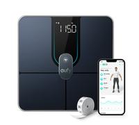 eufy Scales for Body Weight, Digital Bathroom Scales with Wi-Fi Bluetooth, 16 Measurements, Weight, Heart Rate, Body Fat, BMI, Muscle & Bone Mass, 3D