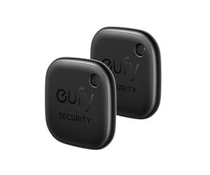 eufy Security by Anker SmartTrack Link Black 2Pack Android not Supported Works with Apple Find My iOS only Key Finder