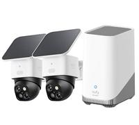 eufy Security Camera SoloCam S340 2-Cam Kit (HomeBase S380), Dual Cameras