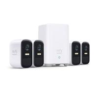eufy Security eufyCam 2C Pro 4-Cam Kit Security Camera Outdoor, Wireless Home Security System with 2K Resolution, HomeKit Compatibility, 180-Day Batt