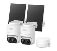 eufy Security eufyCam C37 2-Cam Kit, with Solar Panels and HomeBase Mini, no Fee