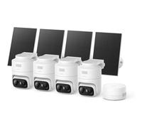 eufy Security eufyCam C37 4-Cam Kit, 2K Solar Cameras and HomeBase Mini