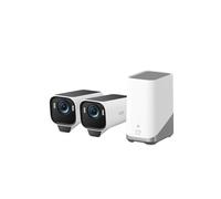 eufy Security eufyCam S3 Pro 2-Cam Kit, Solar Camera Outdoor Wireless, MaxColor Night Vision, 4K Security Camera with Solar Panel, Face Recognition AI, Expandable Local Storage, No Monthly Fee