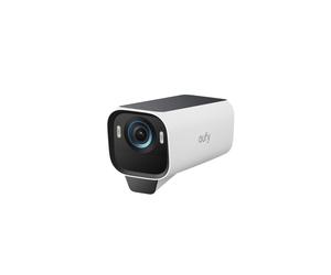 eufy Security eufyCam S3 Pro Add-on Solar Security Camera Outdoor Wireless, Colour Night Vision, 4K Resolution, Forever Power 2.0, Face Recognition