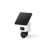 eufy Security eufyCam S4 Wireless Solar Outdoor Surveillance Camera, 3-Lens Bullet PTZ Camera, 4K UHD, 360° Multi-Camera Car Tracking, 8× Hybrid Zoom, Colour Night Vision, Compatible with HomeBase