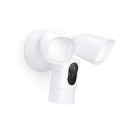eufy Security Floodlight Camera E221, 2K, No Monthly Fees, 2,500 Lumens, Weatherproof, Built-in AI, 2-Way Audio, Non-stop Power (Existing Outdoor Wiring Required, Weatherproof Junction Box Included)