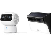 eufy Security Indoor Cam 4K 360° WiFi & Solar Wall Light Cam Outdoor WiFi,No fee