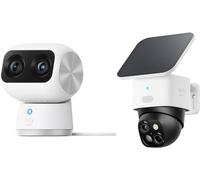eufy Security Indoor Cam S350 4K 360° WiFi&SoloCam S340 Outdoor 2.4GHz 3K NoFee