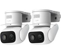eufy Security Indoor/Outdoor Camera C31 2 Pack, Color Night Vision | Local Storage,360° Pan &Tilt, AutoTracking,AI Human/Vehicle/Pet/Cry Detection, 24/7 Recording,Dual External Antennas
